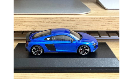 Audi R8 Coupe 2019  (ARA BLUE). JADI, масштабная модель, scale43