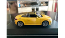 Audi TT Roadster (yellow) Kyosho, масштабная модель, 1:43, 1/43
