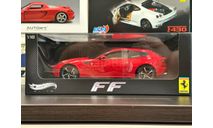 Ferrari FF (Rosso Corsa). Hotwheels Elite Series 1/18, масштабная модель, scale18