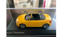 Audi TT Roadster (yellow) Kyosho, масштабная модель, 1:43, 1/43