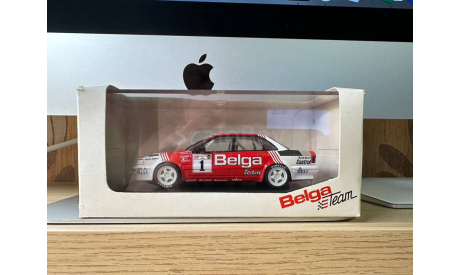 Audi V8 Quattro EVO BELGA TEAM №1 1993 . Minichamps, масштабная модель, scale43