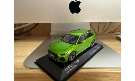 Audi RS6 Avant (Green metallic). Minichamps, масштабная модель, scale43