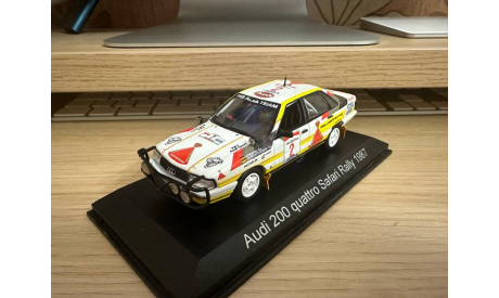 Audi 200 C3 quattro Safari Rally Kenya #2 1987. NOREV, масштабная модель, scale43