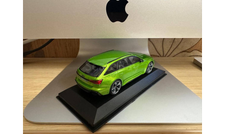 Audi RS6 Avant (Green metallic). Minichamps, масштабная модель, scale43