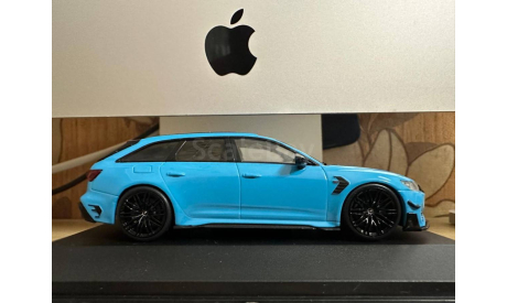 Audi Avant RS6-R ABT  (Miami blue). SOLIDO, масштабная модель, scale43