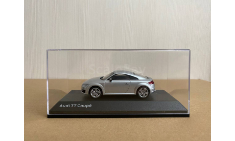 AUDI  TT Coupe ( floret silver). Kyosho, масштабная модель, scale43