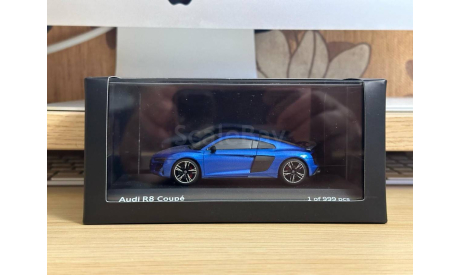 Audi R8 Coupe 2019  (ARA BLUE). JADI, масштабная модель, scale43