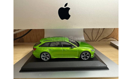 Audi RS6 Avant (Green metallic). Minichamps, масштабная модель, scale43
