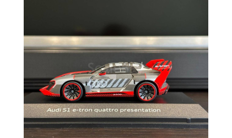 Audi S1 E-Tron quattro presentation. Spark 1/43, масштабная модель, scale43