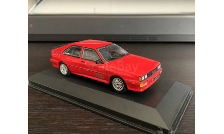 Audi Quattro Rot 1981г. Minichamps, масштабная модель, 1:43, 1/43
