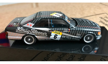 Mercedes-benz 500 SEC W126 AMG 24 Hrs Race SPA Francorchamps Ludwig/Cudini/Müller 1989 #6. AUTOART, масштабная модель, scale43, Porsche