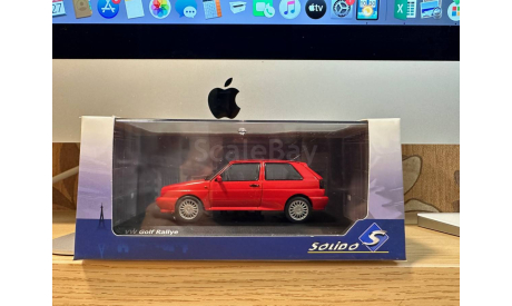 Volkswagen Golf Rallye G60 (mk2)., масштабная модель, Solido, scale43