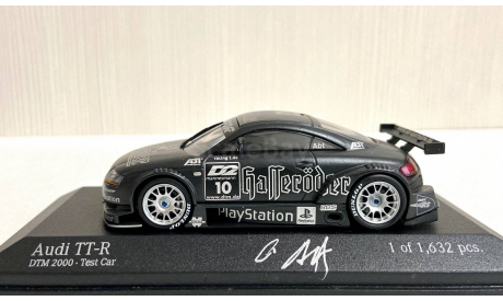 Audi TT-R DTM 2000 Test Car. Minichamps, масштабная модель, scale43