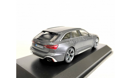 Audi RS 6 Avant (C8 ) Daytona Grey Matt 1/43, масштабная модель, Minichamps, scale43