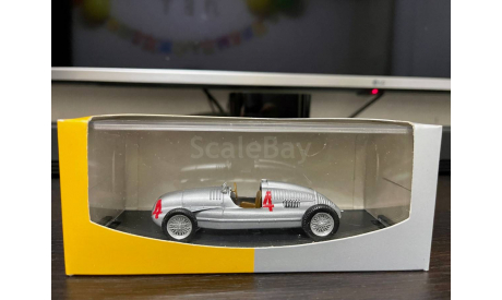 Auto Union Typ D 1938, масштабная модель, Brumm, scale43