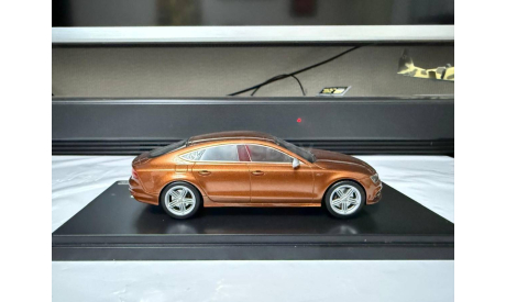 Audi S7 Sportback (Ipanema brown met).Schuco PRO.R, масштабная модель, scale43