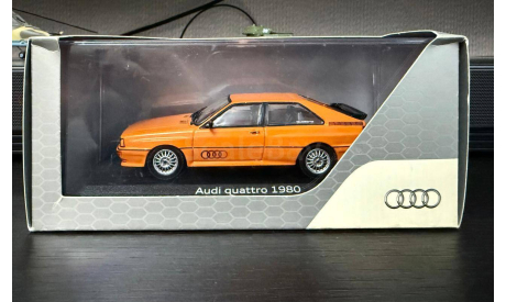 Audi quattro. (серия Audi Tradition) Minichamps, масштабная модель, scale43
