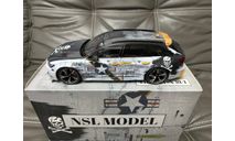 Audi Rs6 Avant F-14 Jolly Rogers 1/18, масштабная модель, NSL model, scale43