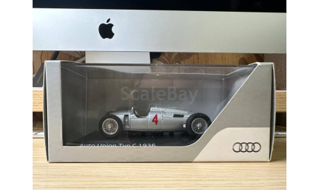 AUTO UNION Typ С №4 1936. Minichamps, масштабная модель, scale43