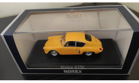 Alpine A106 1956 NOREV, масштабная модель, scale43