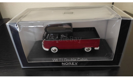 VW T1 Double Cabin 1961 NOREV, масштабная модель, Volkswagen, scale43