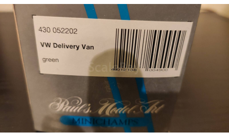 Volkswagen VW T1  T 1  Delivery Van Minichamps, масштабная модель, scale43