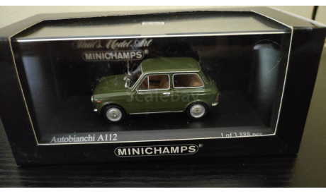 Autobianchi A112 1974 Minichamps, масштабная модель, scale43