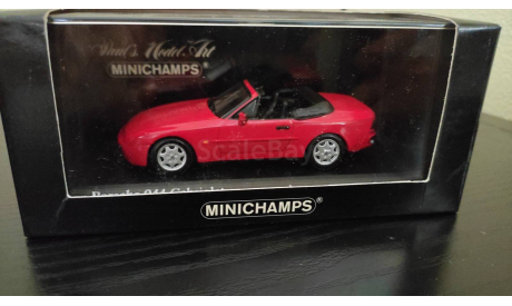 Porsche 944 Cabriolet 1991 Minichamps, масштабная модель, scale43