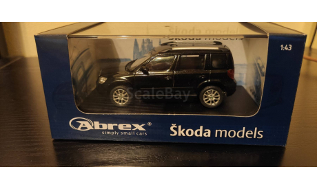 Skoda Yeti дорестайлинг Abrex, масштабная модель, scale43, Škoda