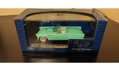 1955 Ford Thunderbird Minichamps, масштабная модель, scale43