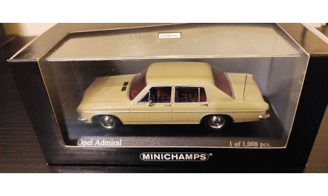 Opel Admiral 1959 Minichamps, масштабная модель, scale43