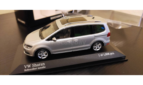 Volkswagen VW Sharan 2010 Minichamps, масштабная модель, scale43