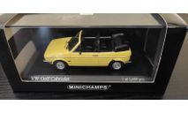 Volkswagen  VW Golf Cabriolet 1980 Minichamps, масштабная модель, scale43