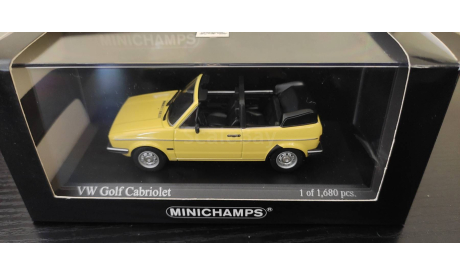 Volkswagen  VW Golf Cabriolet 1980 Minichamps, масштабная модель, scale43