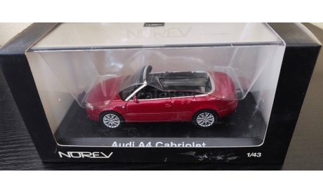 Audi A4 Cabriolet Norev, масштабная модель, scale43