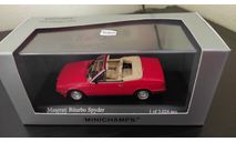 Maserati Biturbo Spyder 1986 Minichamps, масштабная модель, scale43