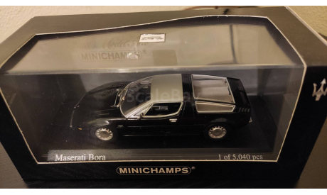 Maserati Bora 1972 Minichamps, масштабная модель, 1:43, 1/43