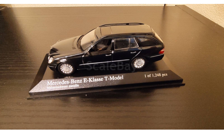 Mercedes E-class T-model 2003 S211 Minichamps, масштабная модель, Mercedes-Benz, 1:43, 1/43