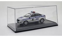 Лада Веста полиция ДПС, масштабная модель, scale43, ВАЗ