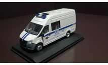 ГАЗель Next полиция Московская область, масштабная модель, 1:43, 1/43