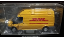 Ford transit Kastenwagen DHL, масштабная модель, Minichamps, 1:43, 1/43