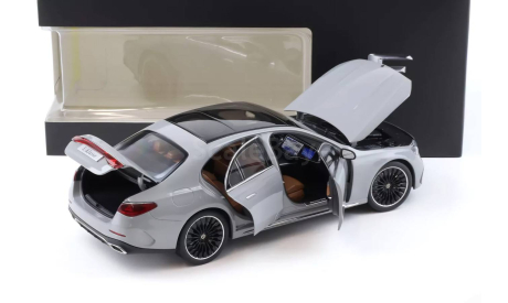 MERCEDES-BENZ E-class (w214) Amg Line (2024), Alpine Grey, масштабная модель, i-Scale, 1:18, 1/18
