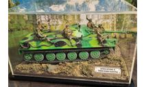 Диорама в 1/43 ПТ-76 с десантом на броне, элементы для диорам