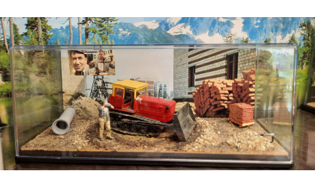 Диорама ’Напарник’ в 1/43, элементы для диорам