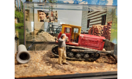 Диорама ’Напарник’ в 1/43, элементы для диорам