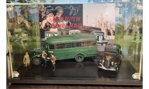 Диорама ’Место встречи...’ в масштабе 1/43, элементы для диорам