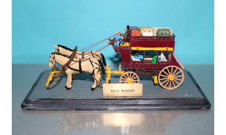 Berkshire (USA 1/48) - Mud Wagon (kit), миниатюры, фигуры, scale48, Дилижанс