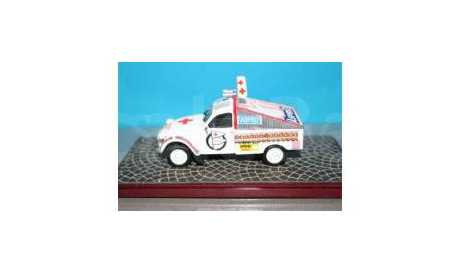 1/43 Citroen 2 CV ambulance ’ASPRO’ (конверсия), масштабная модель, IXO, scale43, Citroën