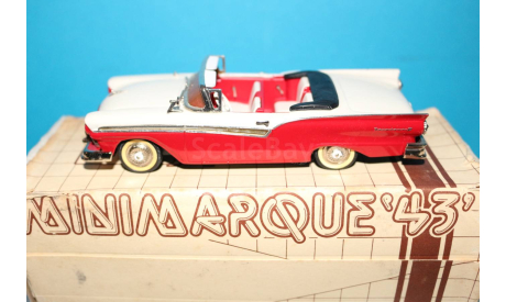 Mini Marque 43 (#2b) - 1957 Ford Fairane Convertible, масштабная модель, 1:43, 1/43