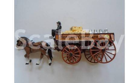 Matchbox Collectibles Platinum Edition - 1/43 Horse Drawn Wagon Hershy’s, масштабная модель, Horse Drawn Wagon Hershy’’s, scale43